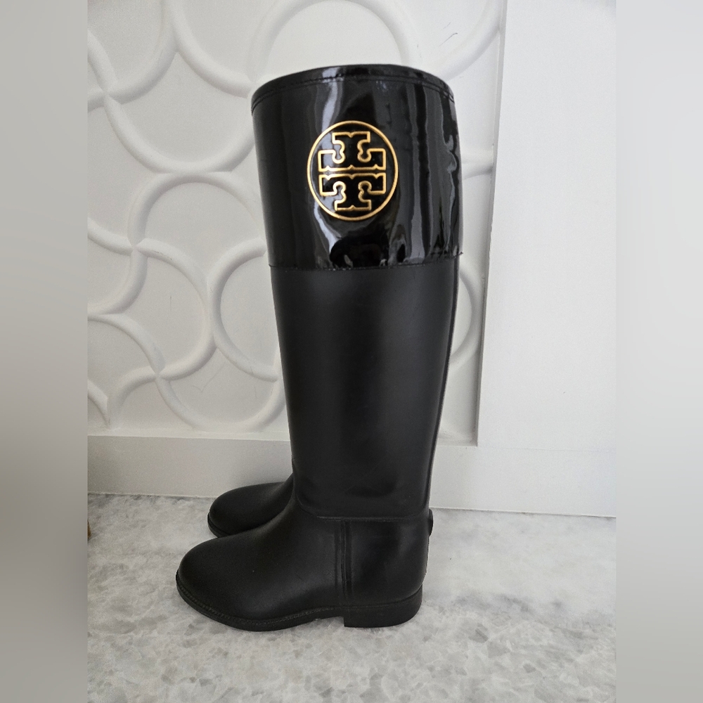 Tory Burch X Aigle Boots Sz 5